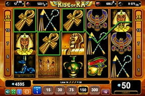 Joac? Rise of Ra pe mobil la Winbet